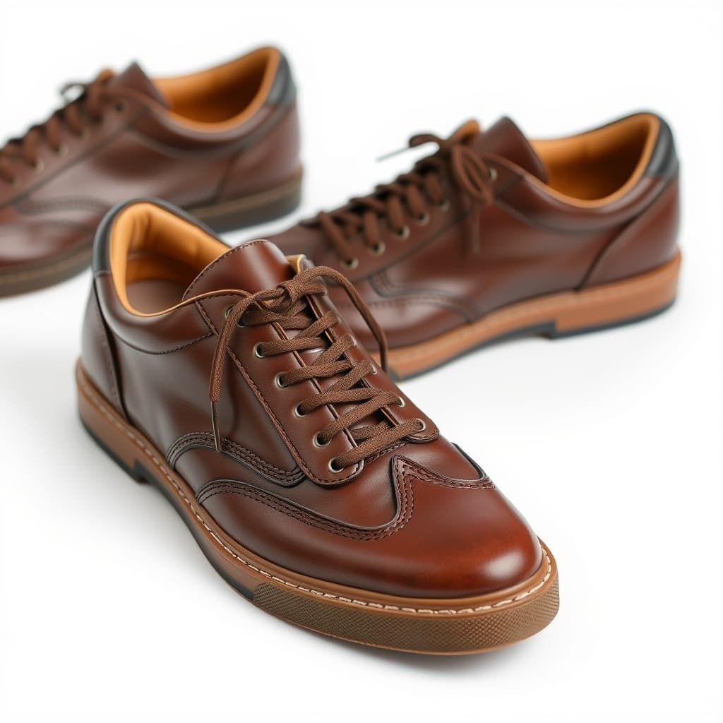 Vintage Leather Sneakers